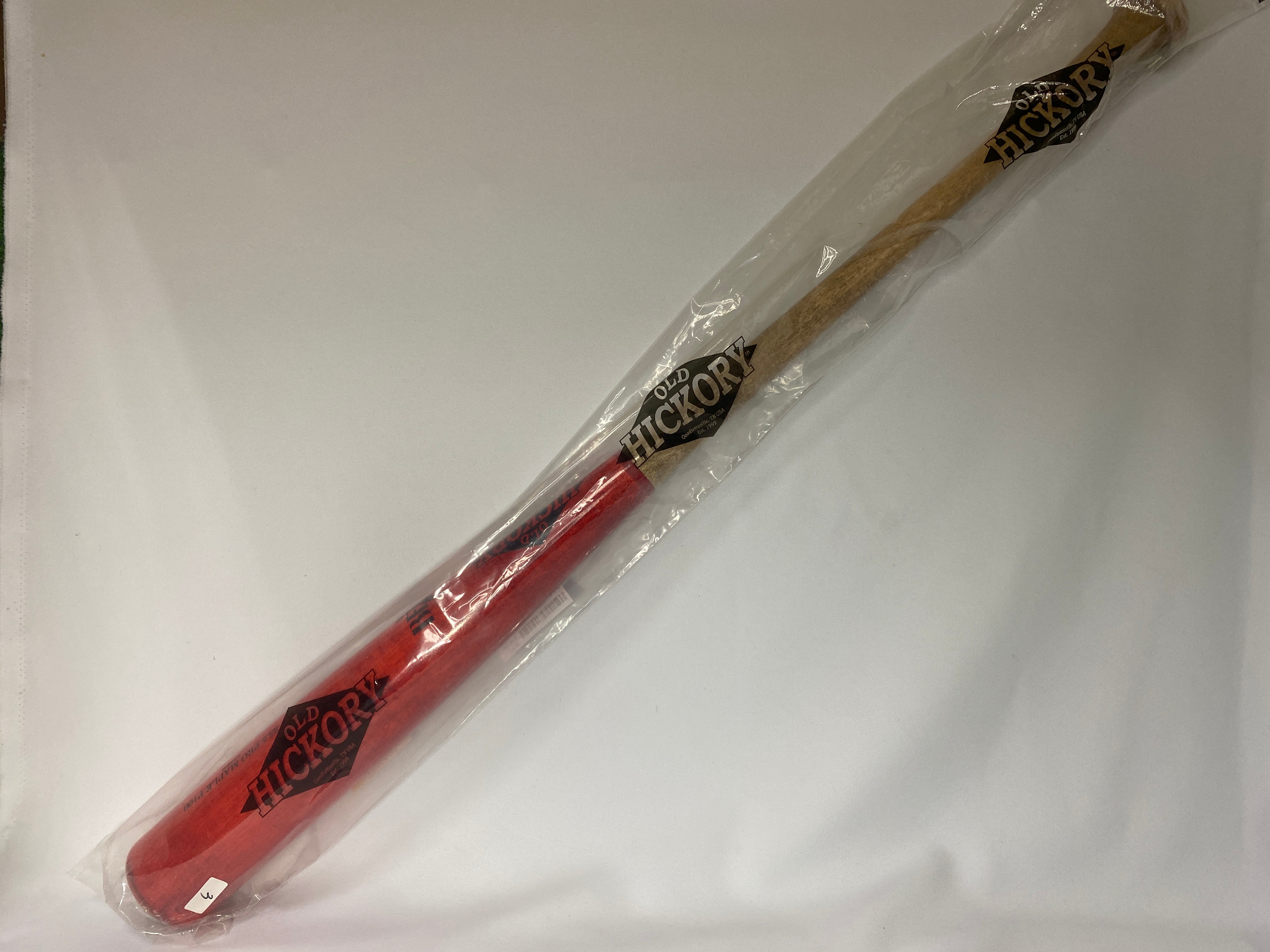 オールドヒッコリー】木製(メイプル)/レッド×ブラウン(焼き)/85cm/33.5