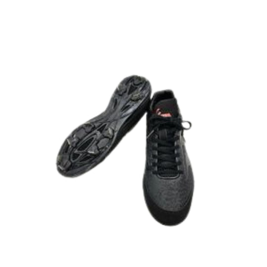 【久保田スラッガー】黒スパイク/D-004/ブラック/28.5cm/金具/野球/シューズ