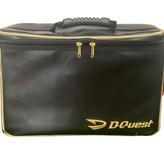 【D-Quest】送料無料/DGC-100/グラブケース/ブラック×ゴールド/グラブ/グローブ