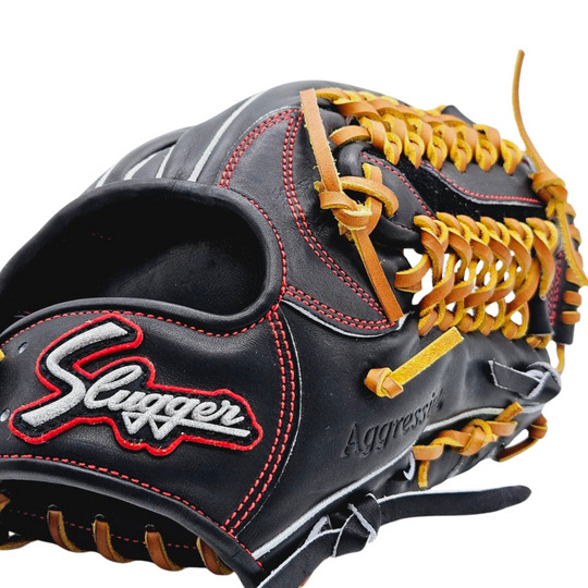 【久保田スラッガー】硬式グラブ/送料無料/内野手用/KSG-AR5/右投げ/KIPブラック×タン/高校/野球対応/野球/グローブ/ミット