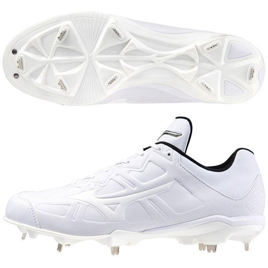【ミズノ】ライトレボバディ-2/11GM232601/ホワイト/白/金具/スパイク/野球/シューズ
