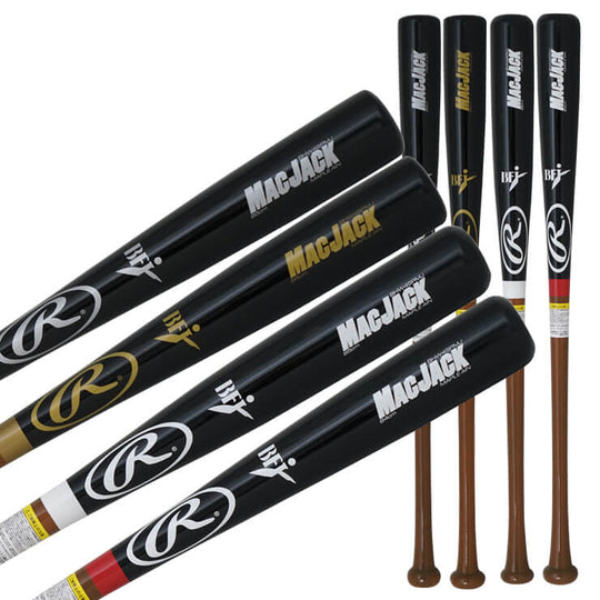 【ローリングス】木製(ハードメイプル)/BHW4SPMJ/ﾌﾞﾗｯｸ×ﾌﾞﾗｳﾝ/野球/硬式/一般/バット