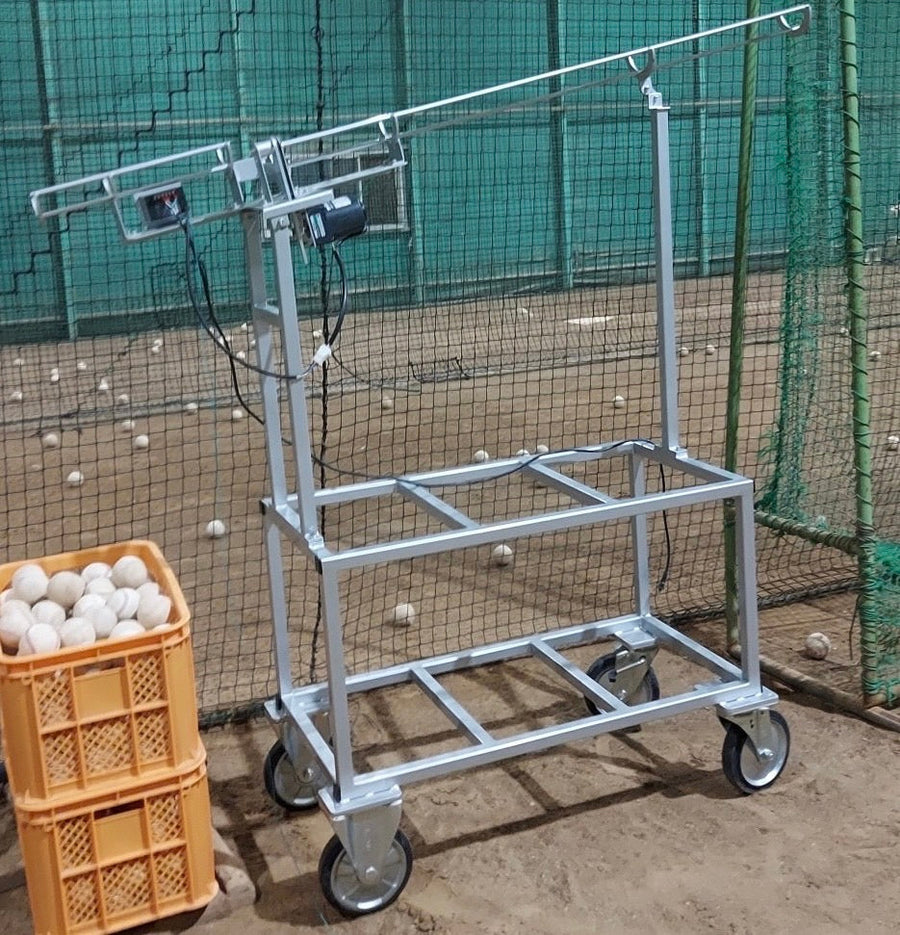 【送料無料】 野球 バッティング バッティングマシン マシン ２台セット 連続 自動式