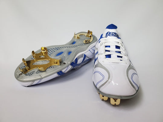 【アシックス】金具スパイク/スピードラスターLT/SFS600/0142/ホワイト×エアホース/23.5