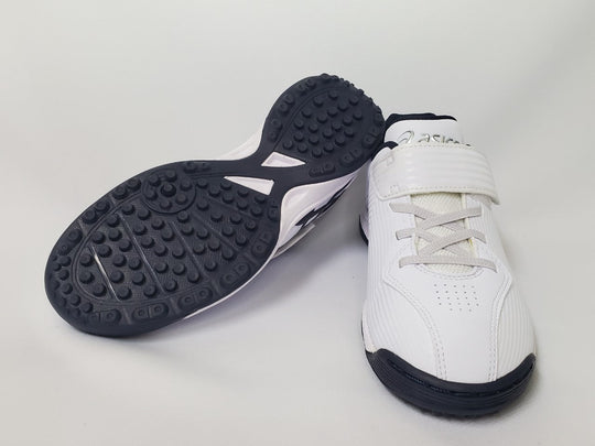 【アシックス】トレシュー/スターシャインTR/SFT301/ホワイト×ネイビー/0150/22.0cm/野球/シューズ