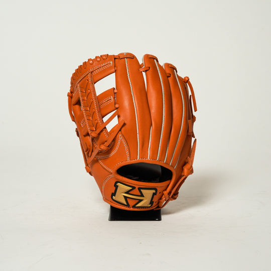 【ハイゴールド】軟式少年グラブ/オールラウンド用/送料無料/RKG-1827_H_OR/左投げ/オレンジ/S/小/少年/野球/グローブ/ミット