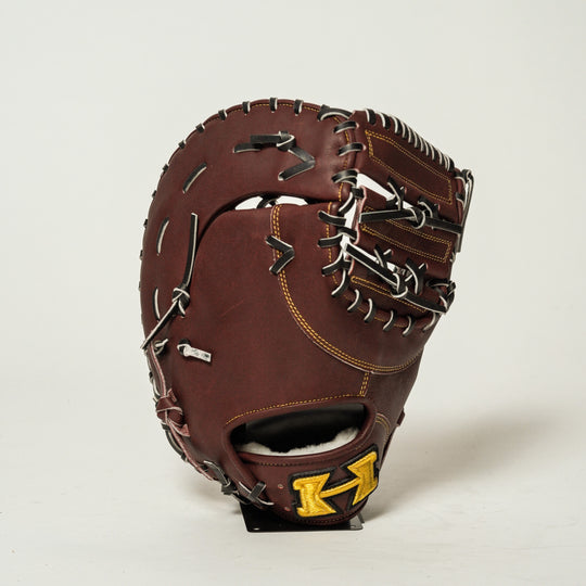 【ハイゴールド】硬式グラブ/一塁手/送料無料/NPF-130/ブラウン/高校/野球対応/野球/グローブ/ミット