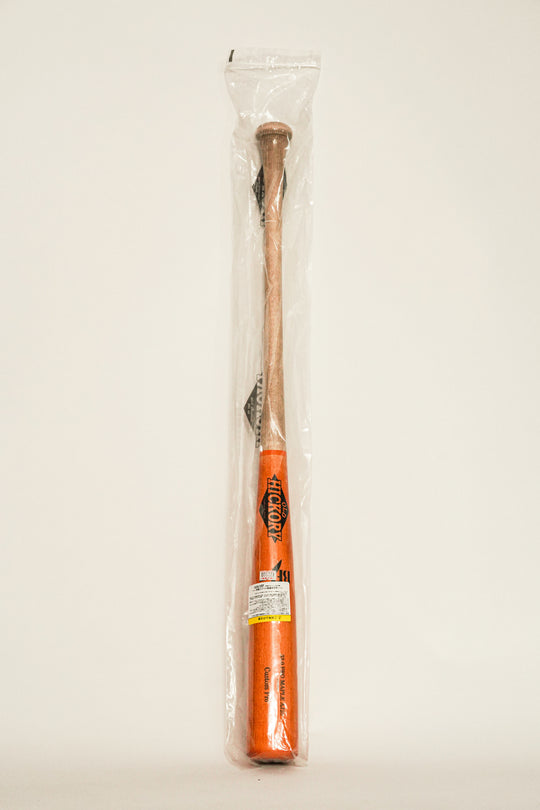 【オールドヒッコリー】木製(メイプル)/オレンジ/85cm/33.5インチ/21040049/硬式/一般/バット