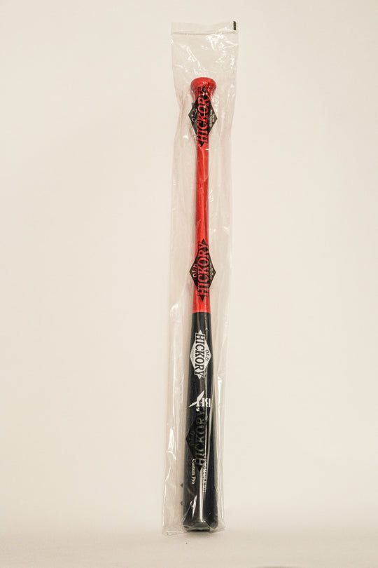 【オールドヒッコリー】木製(メイプル)ブラック×レッド/85cm/33.5インチ/21040049/硬式/一般/バット