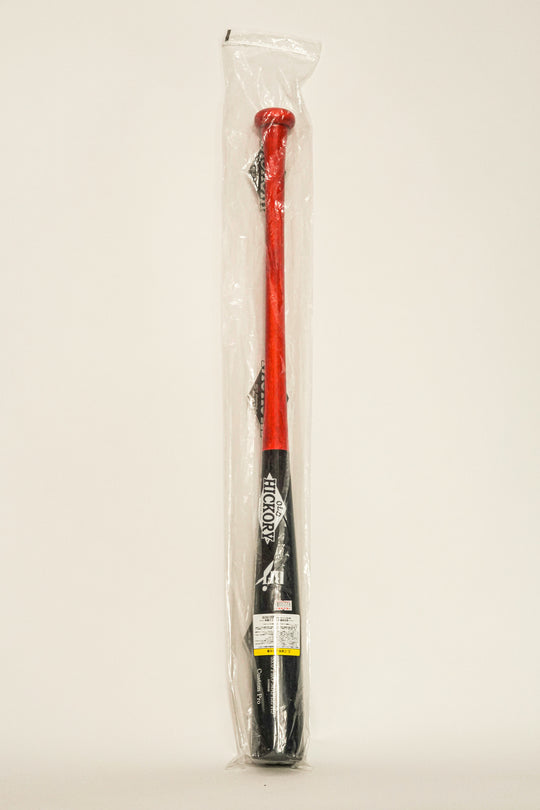 【オールドヒッコリー】木製(メイプル)/ブラック×レッド/85cm/33インチ/21040049/硬式/一般/バット
