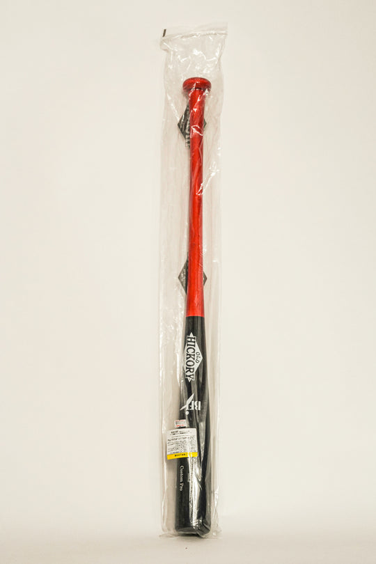 【オールドヒッコリー】木製(メイプル)/ブラック×レッド/84cm/33インチ/21040049/硬式/一般/バット