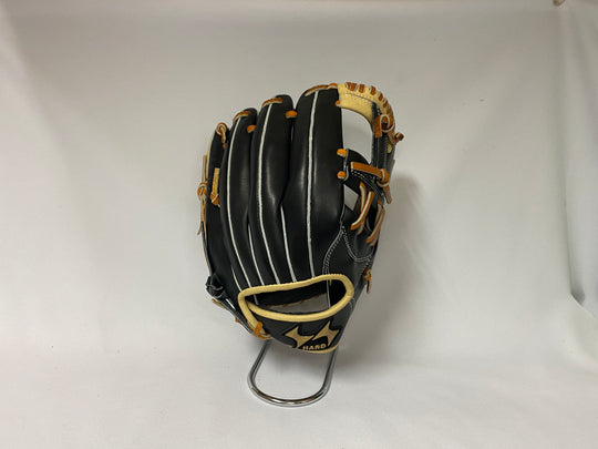 【ハードスポーツ】軟式一般グラブ/外野手用/送料無料/HH10601/右投げ/ブラック/BLK/TAN/27/一般/野球/グローブ/ミット