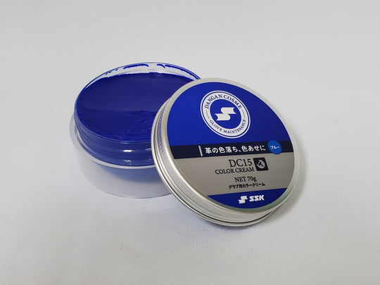 【エスエスケイ】グラブメンテナンス/DANGAN COSMEシリーズ/カラークリーム/DC15/60/ブルー