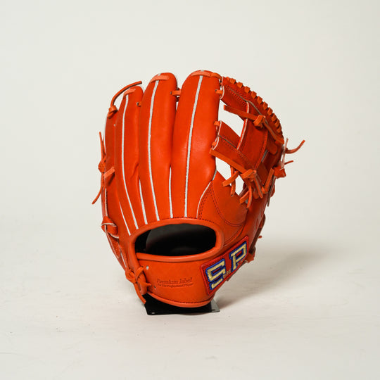 【シュアプレイ】軟式一般グラブ/遊撃二塁手用/送料無料/SBGAD4084/右投げ/オレンジ/ROR/27/一般/野球/グローブ/ミット
