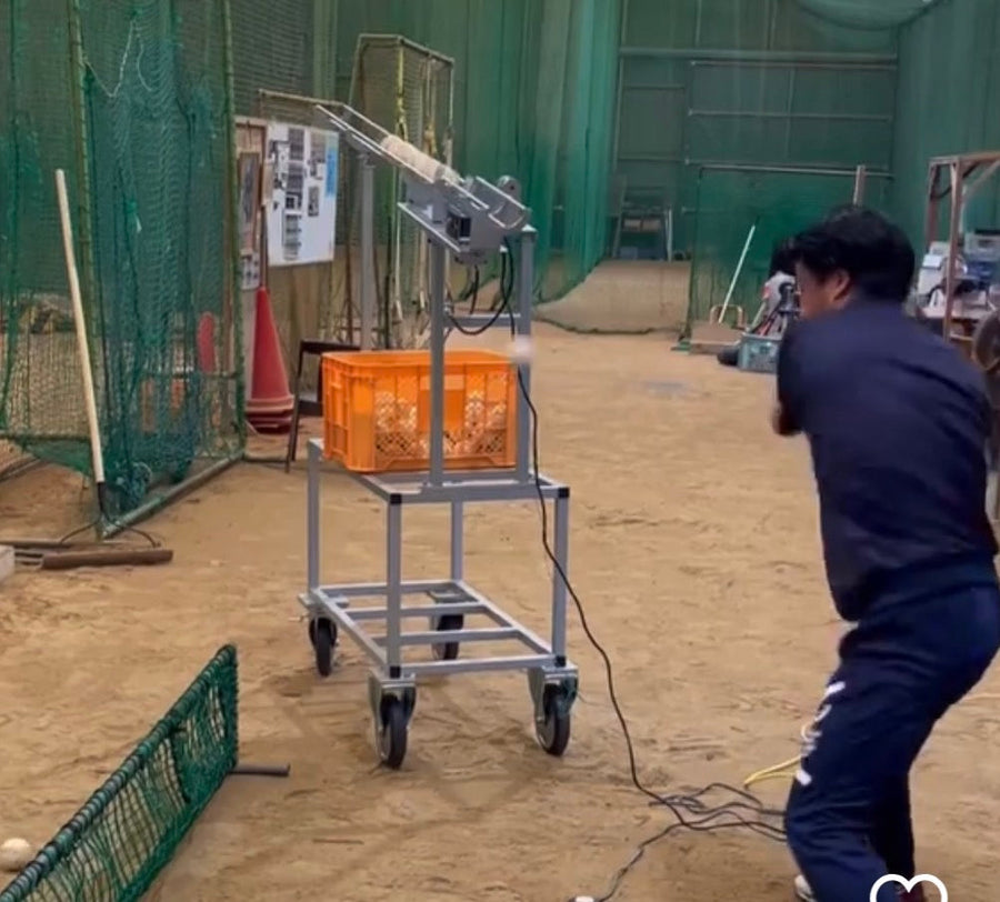【送料無料】 野球 バッティング バッティングマシン マシン ２台セット 連続 自動式