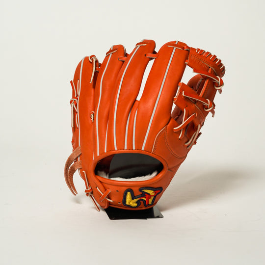【ワールドペガサス】硬式グラブ/内野手用/送料無料/WGKFM86/右投げ/オレンジ/22/28.5/高校/野球対応/野球/グローブ/ミット