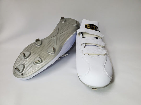 【ゼット】埋込みスパイク/限定/ウィニングロードWMB/マジックベルト式/BSR2296WMB/ホワイト/27.5