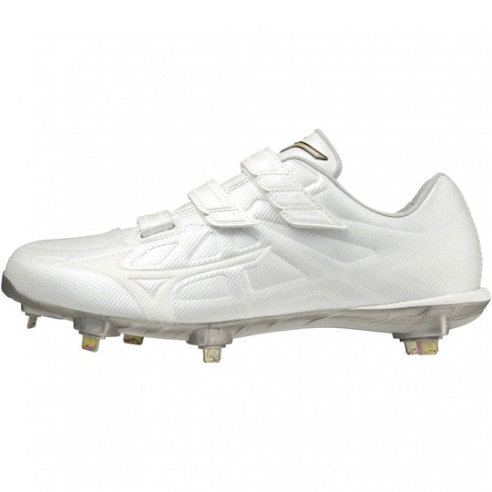 【ミズノ】グローバルエリート/ライトレボエリート/スパイク/送料無料/11GM221101/ホワイト/白/金具/3本ベルト/27.0cm/野球/シューズ