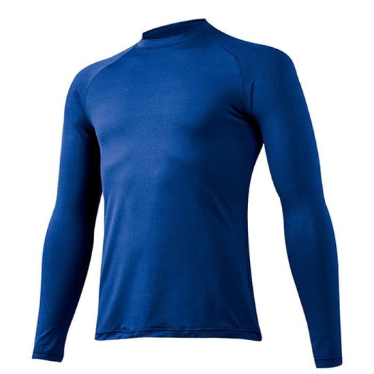 【ミズノ】アンダーシャツ/ジュニア/丸首/長袖/12JA5P5016/パステルネイビー/150