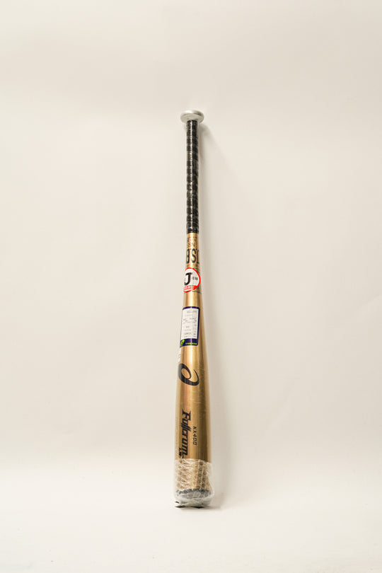 【アシックス】少年軟式バット/送料無料/3124A057/ゴールド/201/78cm/少年/野球/バット