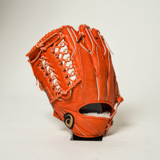 【アシックス】硬式グラブ/外野手用/送料無料/BGHGSU/左投げ/オレンジ/22/31/高校/野球対応/野球/グローブ/ミット