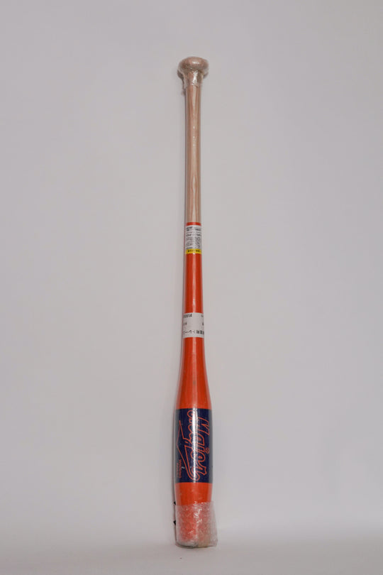 【Major】トス練習用バット/オレンジ×ネイビー/84cm/トレーニングバット【Baseball Shop World Original】