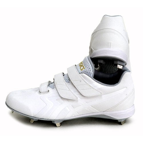 【アシックス】送料無料/ゴールドステージ/埋込みスパイク/1123A037/110/ホワイト/白スパ/29.0cm