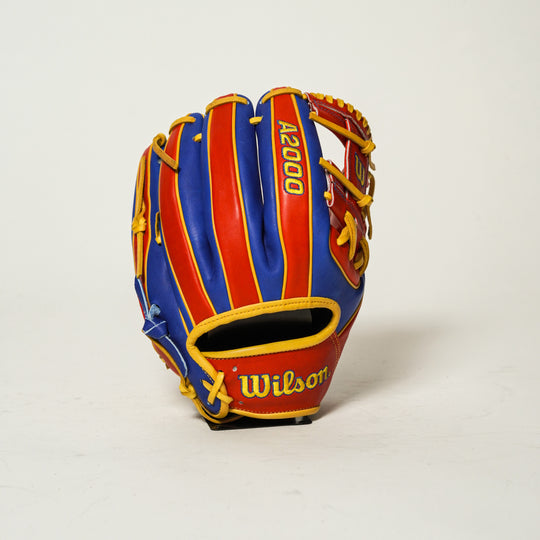 【ウィルソン】軟式一般グラブ/内野手用/送料無料/WBW100303115/右投げ/レッド×ブルー/RED/BLUE/一般/野球/グローブ/ミット
