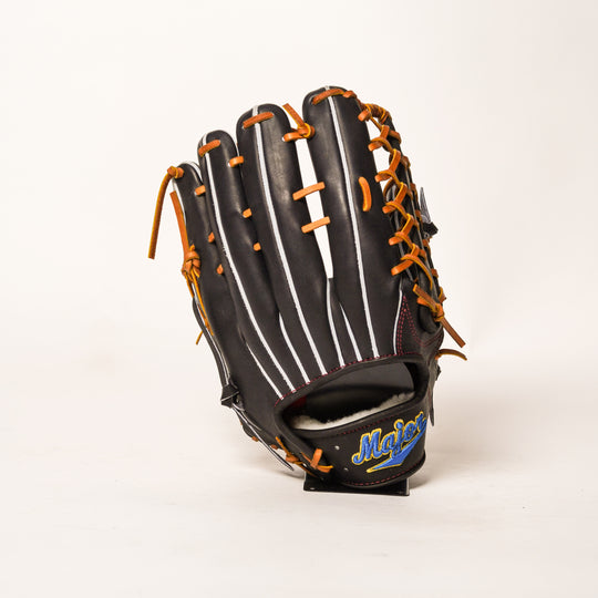 【Major】硬式グラブ /外野手用/ブラック/005/MJW-K007/グローブ/野球/高校野球対応【Baseball Shop World Original】