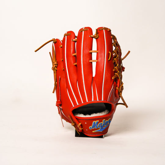 【Major】硬式グラブ /外野手用/オレンジ/060/MJW-K007/グローブ/野球/高校野球対応【Baseball Shop World Original】