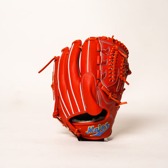 【Major】硬式グラブ /投手用/オレンジ/060/MJW-K001/グローブ/野球/高校野球対応【Baseball Shop World Original】