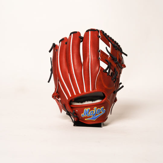 【Major】硬式グラブ /内野手用/マルーン/150/MJW-K004/グローブ/野球/高校野球対応【Baseball Shop World Original】