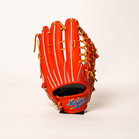 【Major】軟式グラブ/外野手用/オレンジ/060/MJW-N007/グローブ/野球【Baseball Shop World Original】