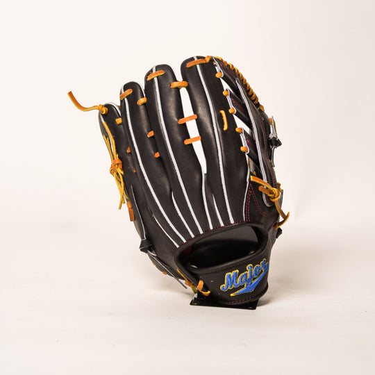 【Major】軟式グラブ/外野手用/ブラック/005/MJW-N008/グローブ/野球【Baseball Shop World Original】